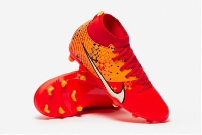 Детские футбольные бутсы Nike Mercurial Superfly 9 MDS Club MG Junior FJ0351-600