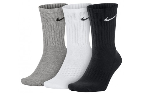 Носки Nike 3PPK Value Cotton Crew SX4508-965