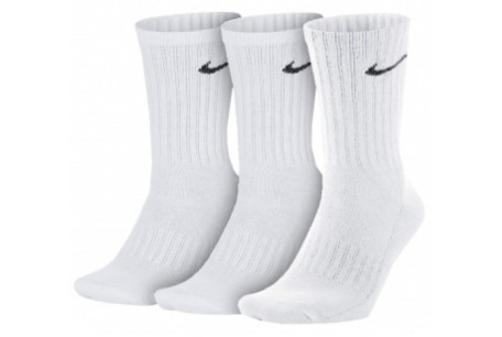 Носки Nike 3PPK Value Cotton Crew White SX4508-101