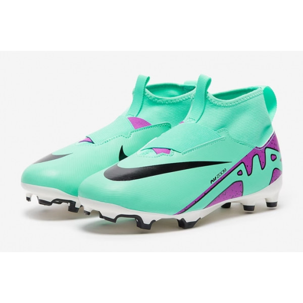 Детские футбольные бутсы Nike Air Zoom Mercurial Superfly 9 Academy MG Junior DJ5623-300