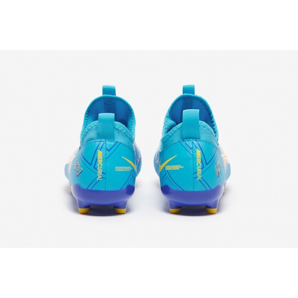 Детские футбольные бутсы Nike Air Zoom Mercurial Vapor 15 Academy x Mbappe MG Junior DV0735-400