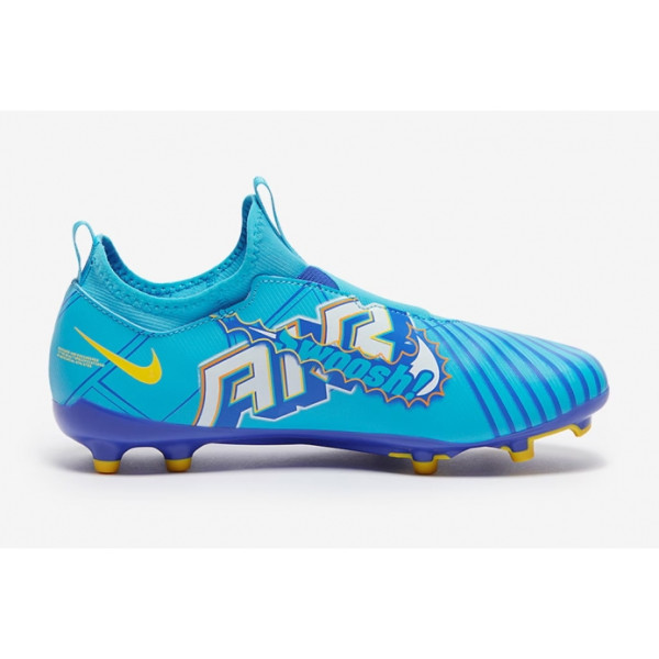 Детские футбольные бутсы Nike Air Zoom Mercurial Vapor 15 Academy x Mbappe MG Junior DV0735-400