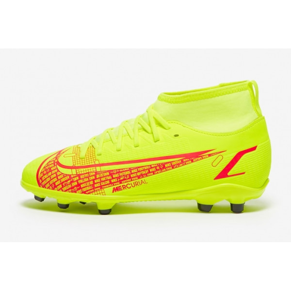 Детские футбольные бутсы Nike Mercurial Superfly 8 Club MG Junior CV0790-760
