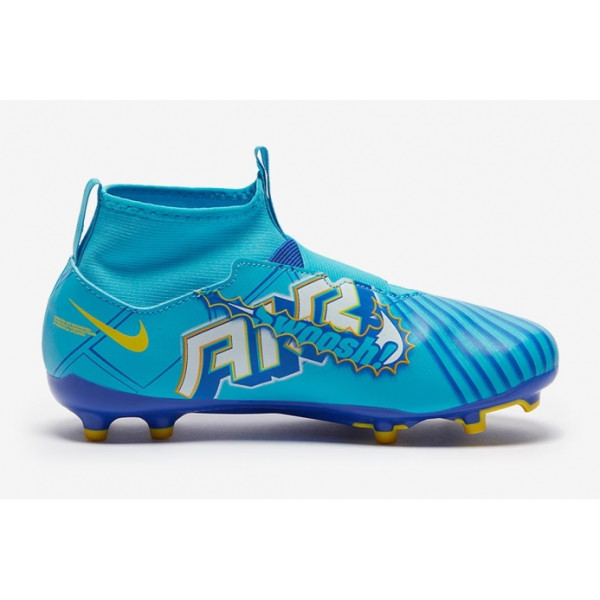 Детские футбольные бутсы Nike Air Zoom Mercurial Superfly 9 Academy x Mbappe MG Junior DO9790-400