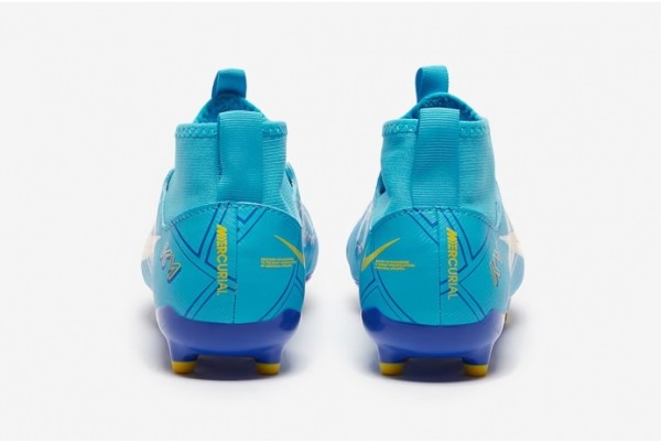 Детские футбольные бутсы Nike Air Zoom Mercurial Superfly 9 Academy x Mbappe MG Junior DO9790-400