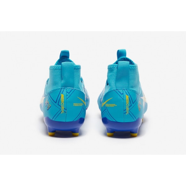 Детские футбольные бутсы Nike Air Zoom Mercurial Superfly 9 Academy x Mbappe MG Junior DO9790-400