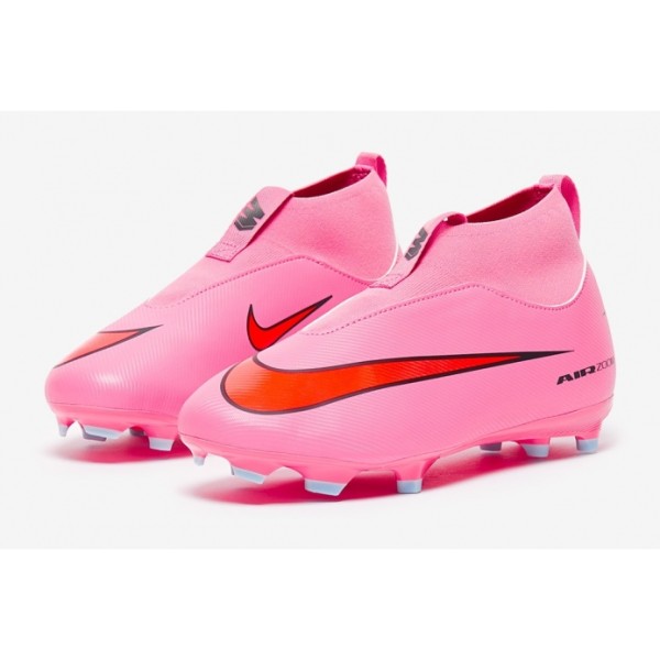 Детские футбольные бутсы Nike Air Zoom Mercurial Superfly X Academy MG Junior FQ8304-600