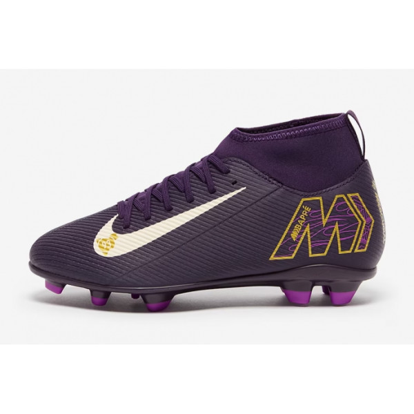 Детские футбольные бутсы Nike Mercurial Superfly X Club x Mbappe MG Junior HF6283-500