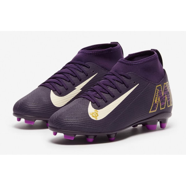 Детские футбольные бутсы Nike Mercurial Superfly X Club x Mbappe MG Junior HF6283-500