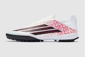 Детские сороконожки Adidas F50 League Laceless x Lamine Yamal TF Junior KJ3779