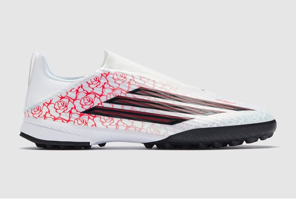 Детские сороконожки Adidas F50 League Laceless x Lamine Yamal TF Junior KJ3779