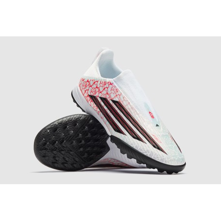 Детские сороконожки Adidas F50 League Laceless x Lamine Yamal TF Junior KJ3779