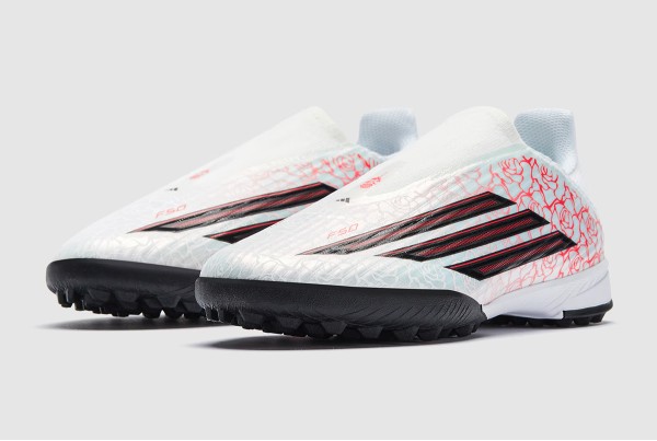 Детские сороконожки Adidas F50 League Laceless x Lamine Yamal TF Junior KJ3779