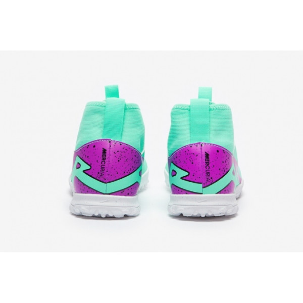 Детские сороконожки Nike Air Zoom Mercurial Superfly 9 Academy TF Junior DJ5616-300