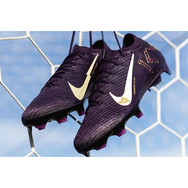 Детские футбольные бутсы Nike Air Zoom Mercurial Vapor 16 Elite x Mbappe FG Junior FQ8683-500