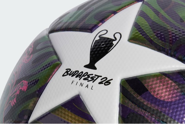 Футбольный мяч Adidas Finale 26 Budapest League JX9095