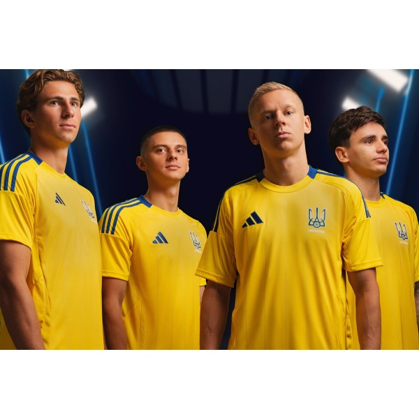 Футболка Adidas Ukraine Home 24/25 IK2251 купити в Україні, ціна Київ