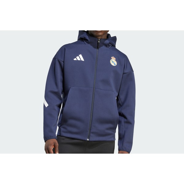 Толстовка Adidas Real Madrid Z.N.E. Anthem KC3739