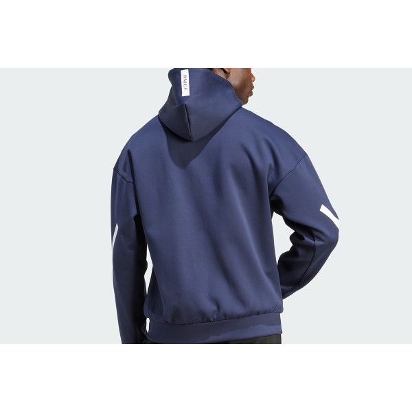 Толстовка Adidas Real Madrid Z.N.E. Anthem KC3739