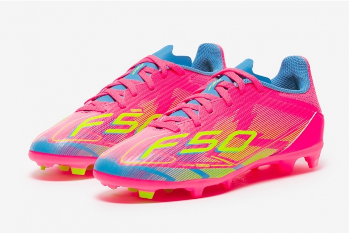 Детские футбольные бутсы Adidas F50 League MG Junior IE3745