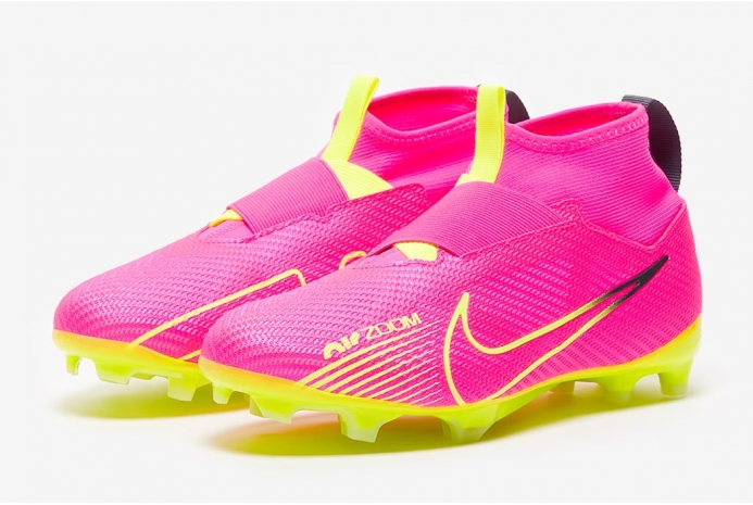Детские футбольные бутсы Nike Air Zoom Mercurial Superfly 9 Pro FG Junior DJ5606-605