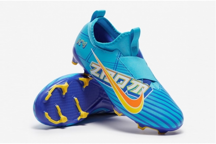 Детские футбольные бутсы Nike Air Zoom Mercurial Vapor 15 Academy x Mbappe MG Junior DV0735-400
