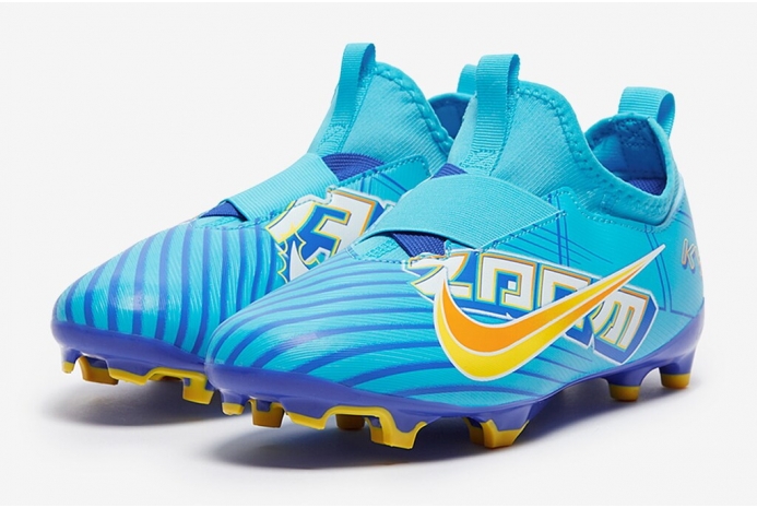 Детские футбольные бутсы Nike Air Zoom Mercurial Vapor 15 Academy x Mbappe MG Junior DV0735-400