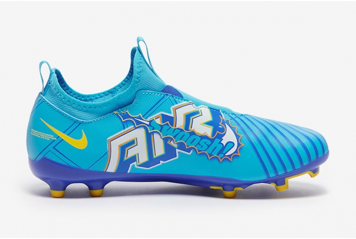 Детские футбольные бутсы Nike Air Zoom Mercurial Vapor 15 Academy x Mbappe MG Junior DV0735-400