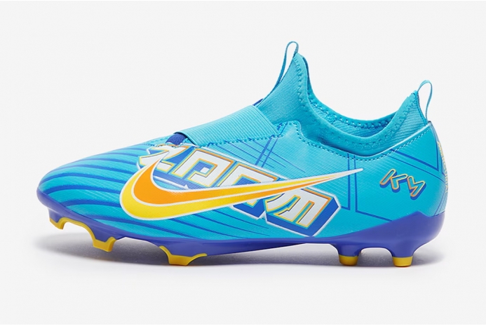 Детские футбольные бутсы Nike Air Zoom Mercurial Vapor 15 Academy x Mbappe MG Junior DV0735-400