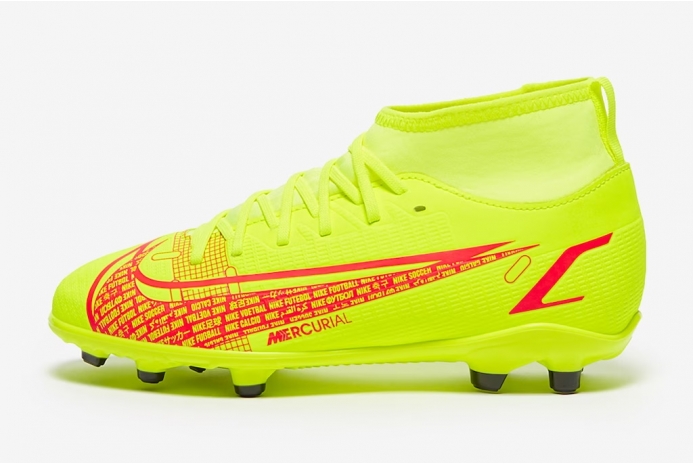 Детские футбольные бутсы Nike Mercurial Superfly 8 Club MG Junior CV0790-760