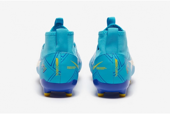 Детские футбольные бутсы Nike Air Zoom Mercurial Superfly 9 Academy x Mbappe MG Junior DO9790-400