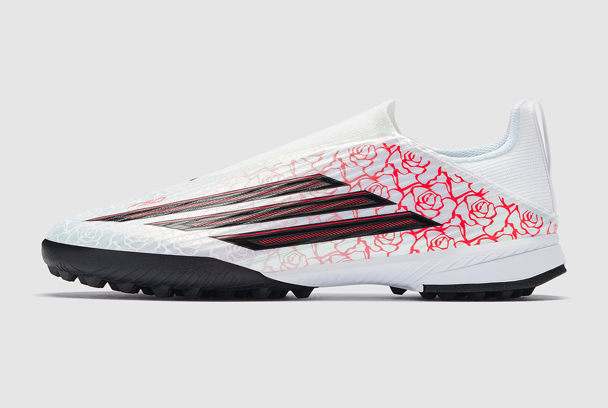 Детские сороконожки Adidas F50 League Laceless x Lamine Yamal TF Junior KJ3779