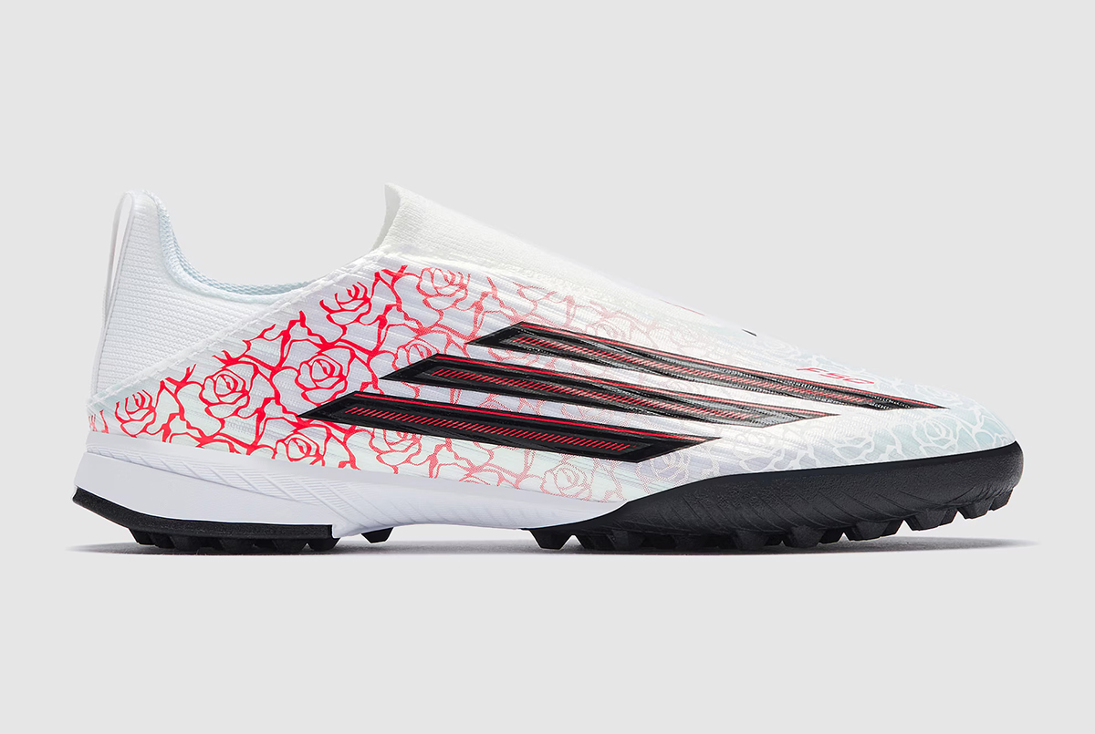 Детские сороконожки Adidas F50 League Laceless x Lamine Yamal TF Junior KJ3779