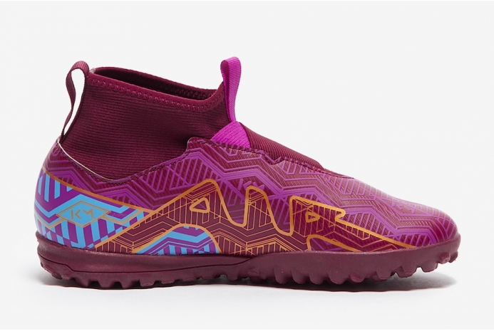 Детские сороконожки Nike Air Zoom Mercurial Superfly 9 Academy Mbappe TF Junior DO9794-694