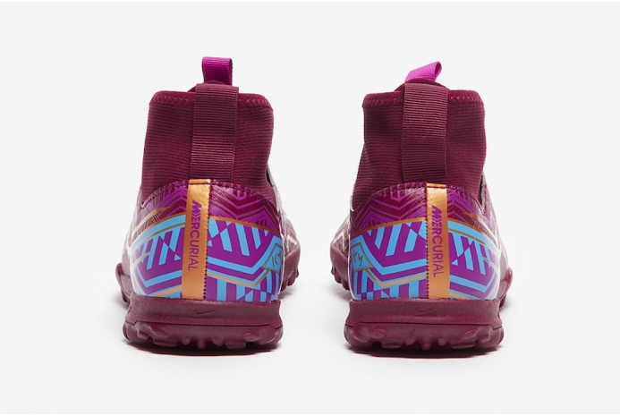 Детские сороконожки Nike Air Zoom Mercurial Superfly 9 Academy Mbappe TF Junior DO9794-694