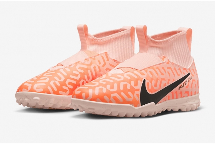 Детские сороконожки Nike Air Zoom Mercurial Superfly 9 Academy NU TF Junior DZ3478-800