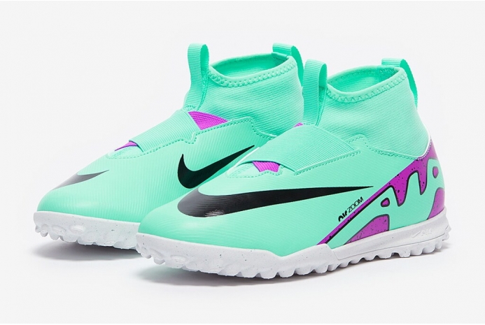 Детские сороконожки Nike Air Zoom Mercurial Superfly 9 Academy TF Junior DJ5616-300