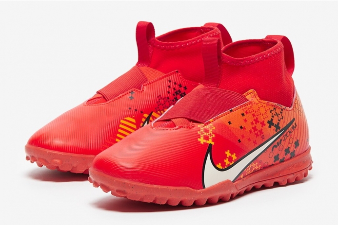 Детские сороконожки Nike Air Zoom Mercurial Superfly 9 MDS Academy TF Junior FJ0349-600