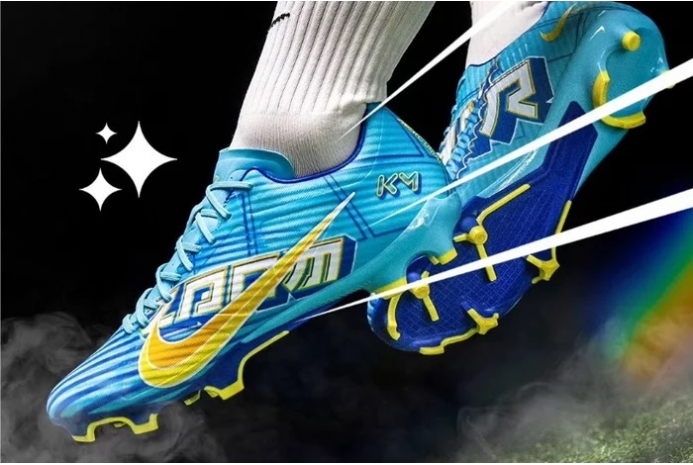 Футбольні бутси Nike Air Zoom Mercurial Vapor 15 Academy x Mbappe MG DV0707-400