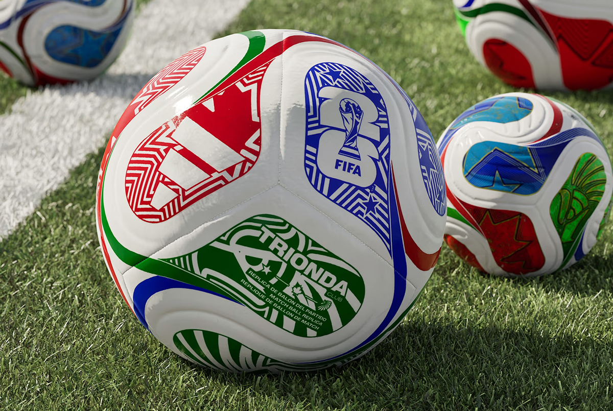 Футбольный мяч Adidas FIFA World Cup 26 Trionda Training JD8028