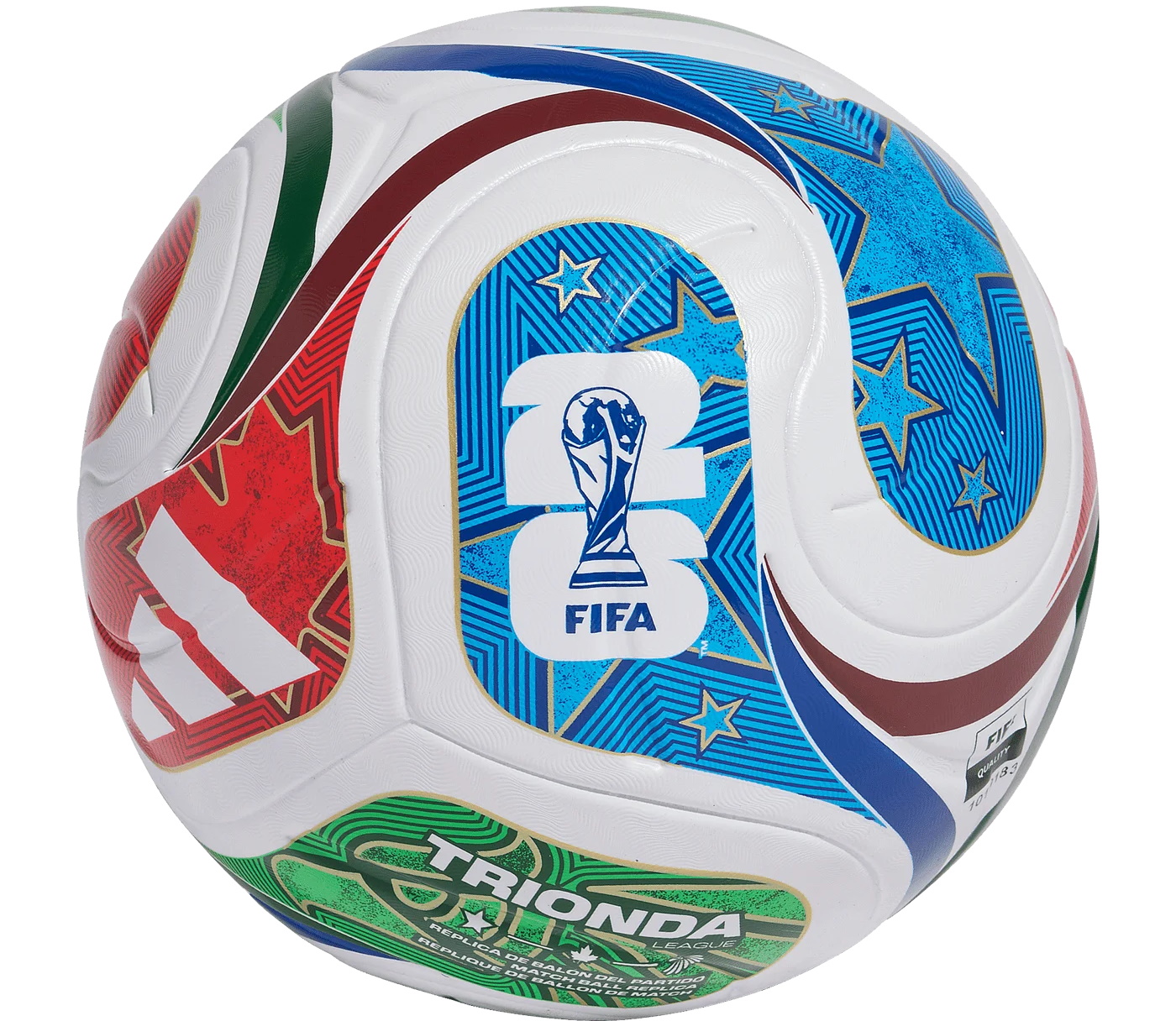 Футбольный мяч Adidas FIFA World Cup 26 Trionda League Box JD8045