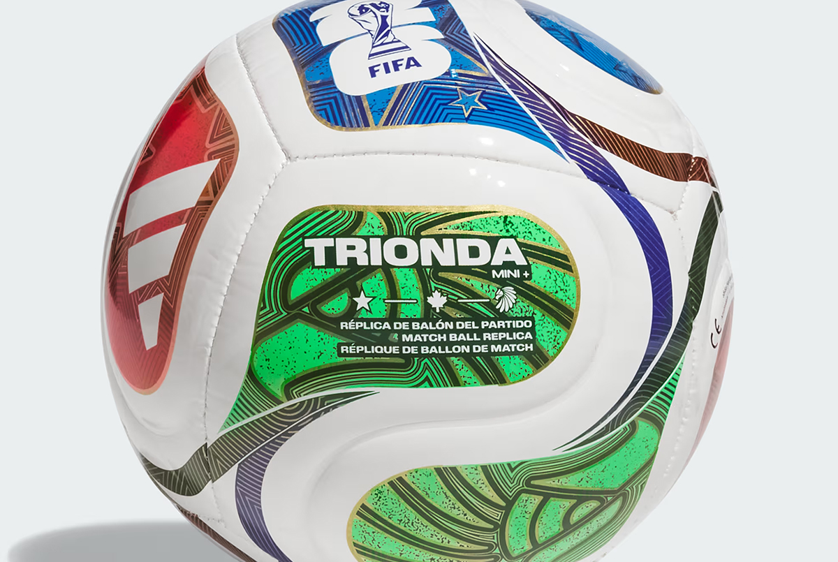 Сувенирный мяч Adidas FIFA World Cup 26 Trionda Mini+ JD8049