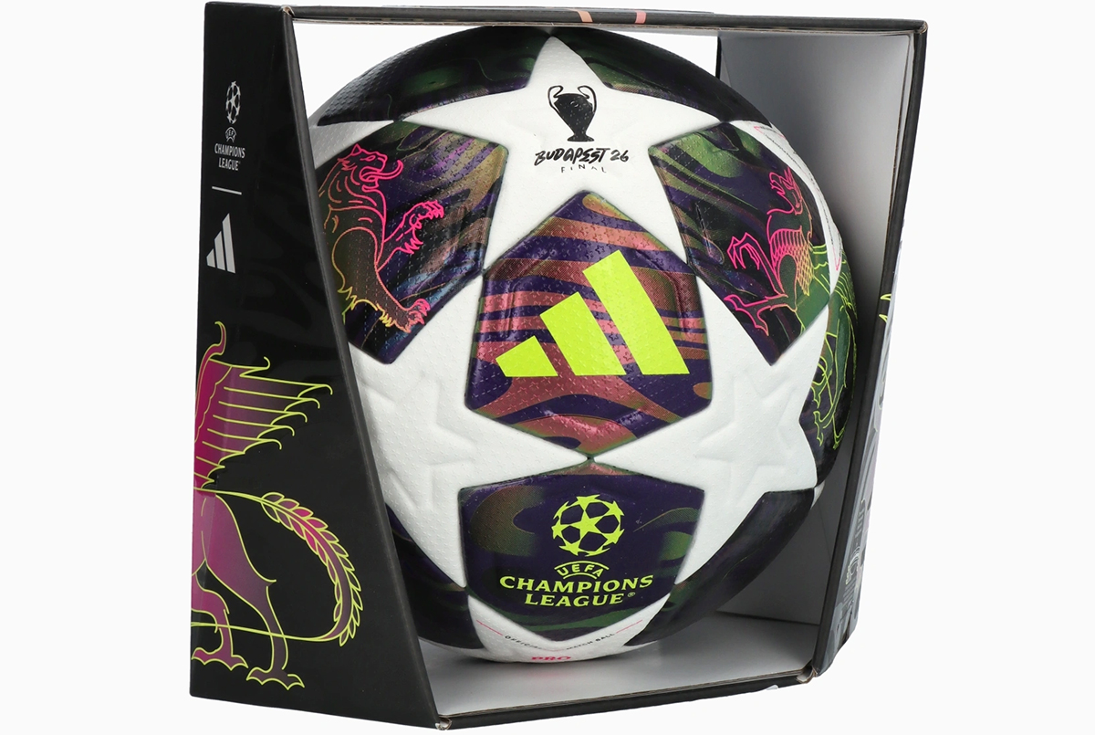 Футбольный мяч Adidas Finale 26 Budapest OMB JX9077