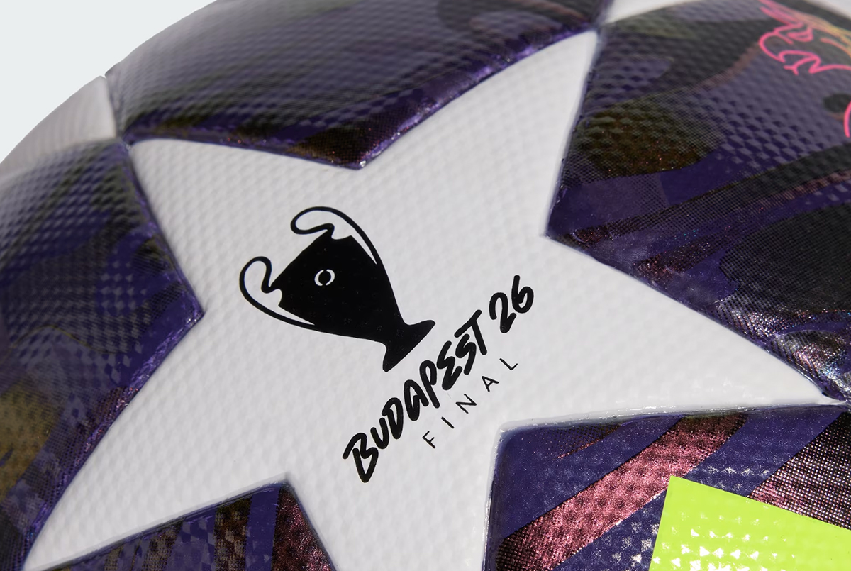 Футбольный мяч Adidas Finale 26 Budapest League Junior 350g JX9098