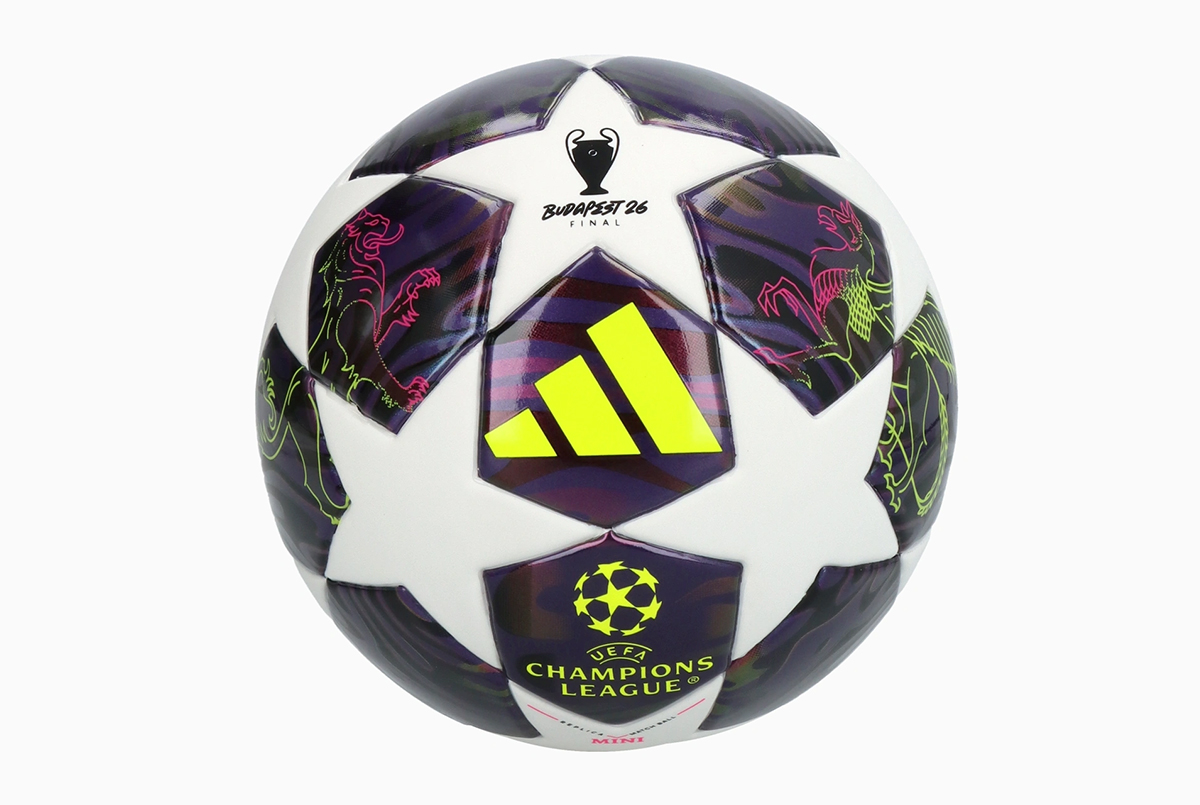 Сувенирный мяч Adidas Finale 26 Budapest Mini JX9099
