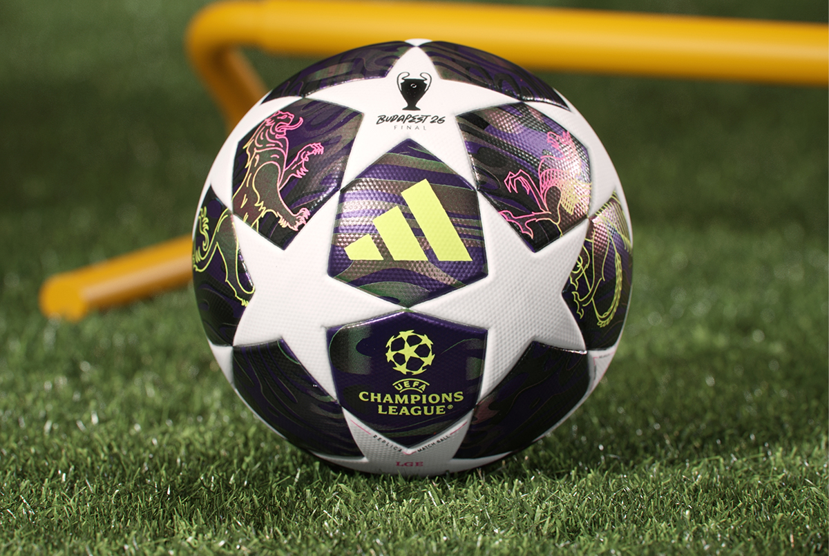 Футбольный мяч Adidas Finale 26 Budapest League Box JX9101