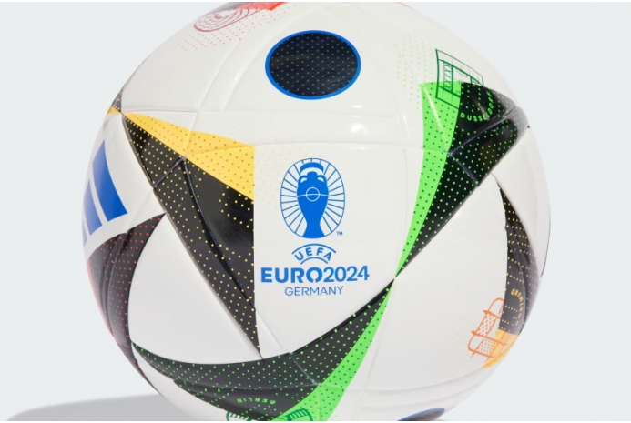 Футбольный мяч Adidas UEFA Euro 24 League Junior 350g IN9376