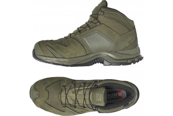 Военная обувь Salomon XA Forces Mid GTX EN Ranger Green 409778