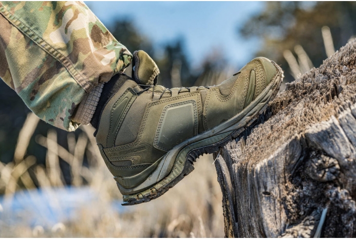Военная обувь Salomon XA Forces Mid GTX EN Ranger Green 409778