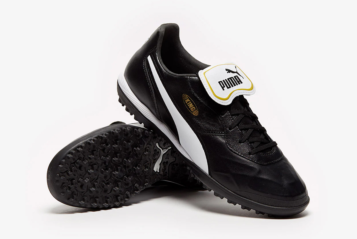 Сороконіжки Puma King Top TT (ШКІРА) 105734-01